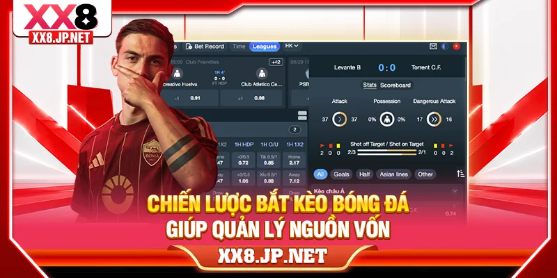 Chiến lược bắt kèo bóng đá giúp quản lý nguồn vốn