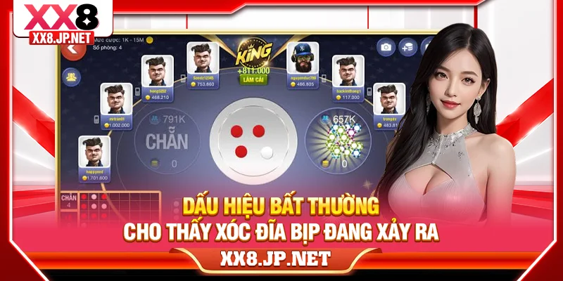 Dấu hiệu bất thường cho thấy xóc đĩa bịp đang xảy ra