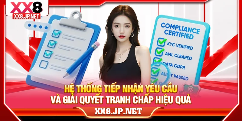Hệ thống tiếp nhận yêu cầu và giải quyết tranh chấp hiệu quả