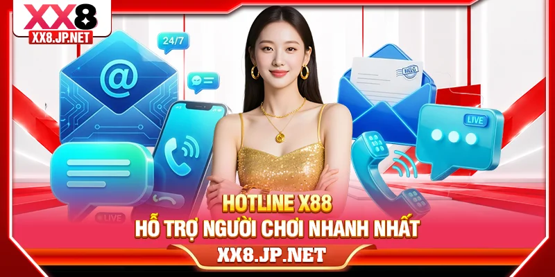 Hotline X88 hỗ trợ người chơi nhanh nhất