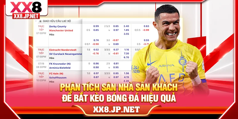 Phân tích sân nhà sân khách để bắt kèo bóng đá hiệu quả