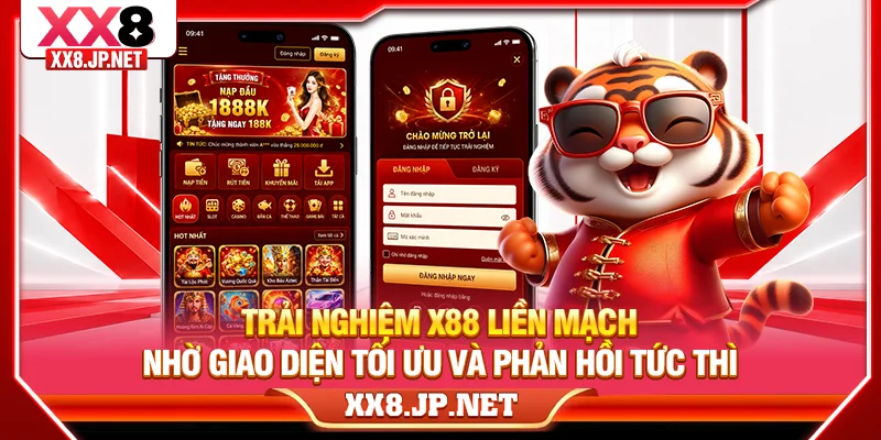 Trải nghiệm X88 liền mạch nhờ giao diện tối ưu và phản hồi tức thì